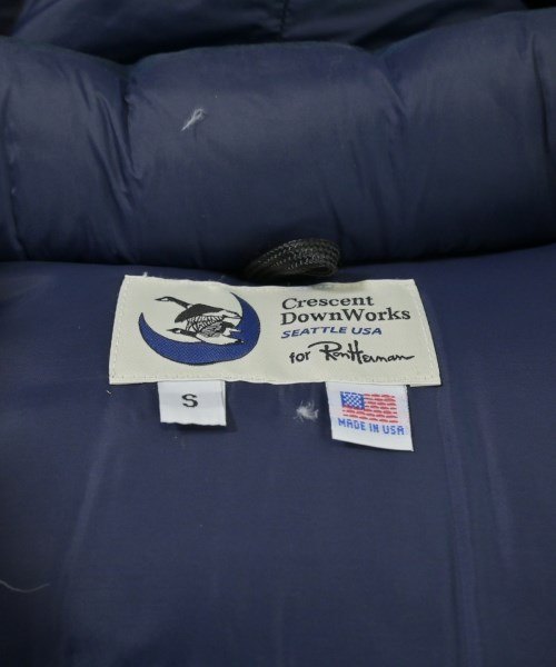 Crescent Down Works（クレッセントダウンワークス）ダウンジャケット/ダウンベスト 紺 サイズ:S メンズ/2200639327037