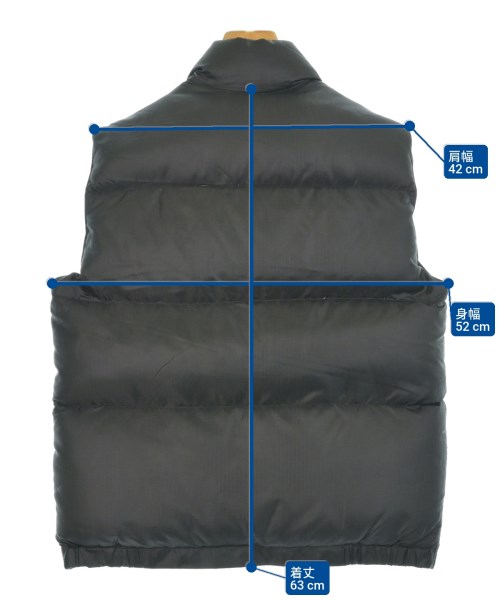 Crescent Down Works（クレッセントダウンワークス）ダウンジャケット/ダウンベスト 黒 サイズ:S メンズ/2200642905031