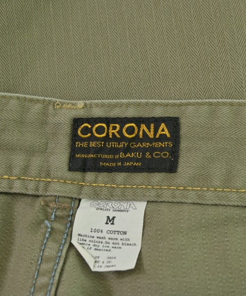 CORONA（コロナ）カーゴパンツ カーキ サイズ:M メンズ/2200674375314