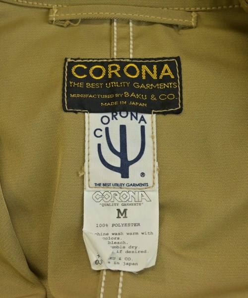 CORONA（コロナ）ステンカラーコート ベージュ サイズ:M メンズ/2200656731046