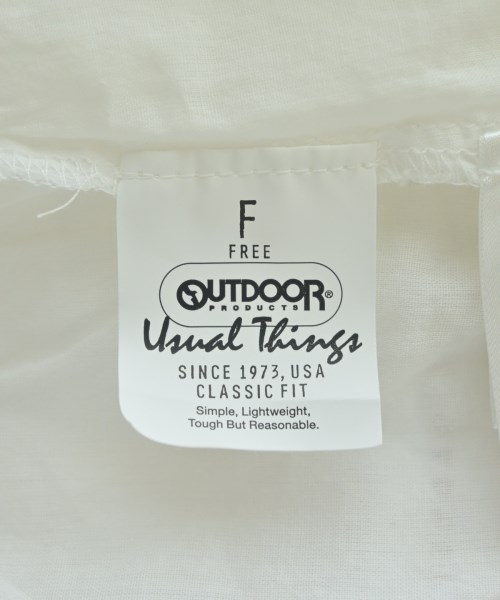 OUTDOOR products（アウトドアプロダクツ）カジュアルシャツ 白 サイズ:-(M位) レディース/2200628003096