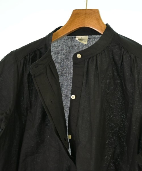 OUTDOOR products（アウトドアプロダクツ）シャツワンピース 黒 サイズ:F レディース/2200628275080