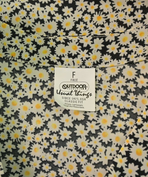 OUTDOOR products（アウトドアプロダクツ）ブラウス 黒 サイズ:F レディース/2200626074036