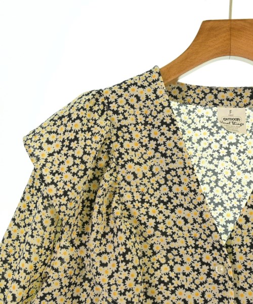 OUTDOOR products（アウトドアプロダクツ）ブラウス 黒 サイズ:F レディース/2200626074036