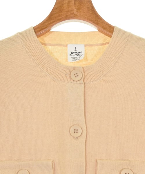 OUTDOOR products（アウトドアプロダクツ）ベスト ベージュ サイズ:F レディース/2200631990048