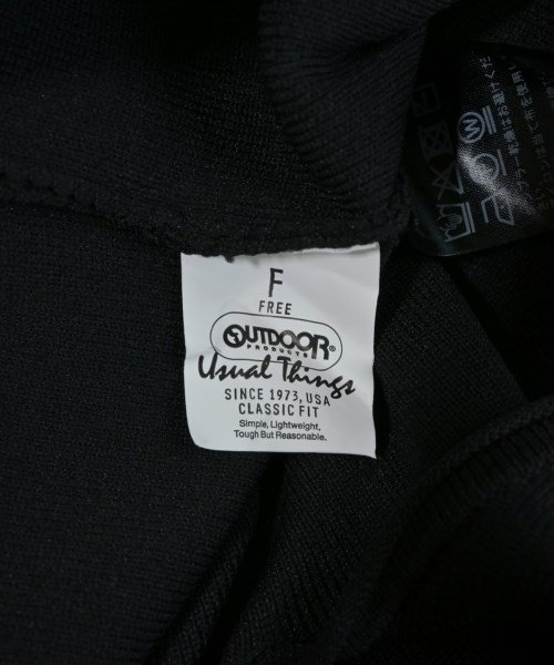 OUTDOOR products（アウトドアプロダクツ）ワンピース 黒 サイズ:F レディース/2200608045016