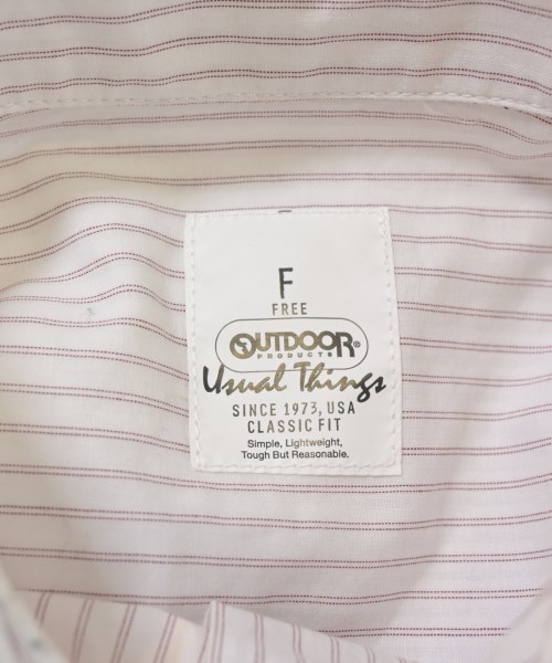 OUTDOOR products（アウトドアプロダクツ）カジュアルシャツ 白 サイズ:F レディース/2200670705139