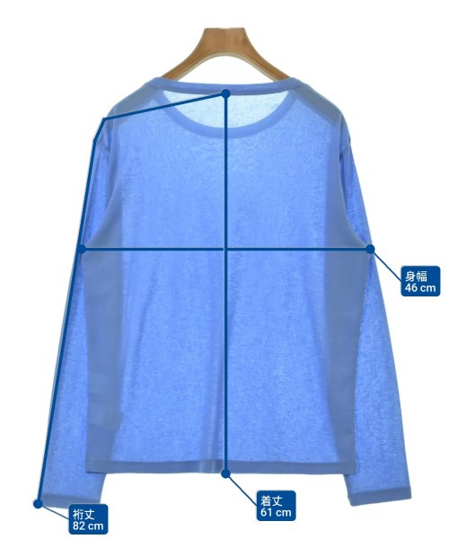 OUTDOOR products（アウトドアプロダクツ）Tシャツ・カットソー 青 サイズ:F レディース/2200675157155