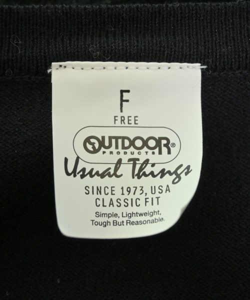 OUTDOOR products（アウトドアプロダクツ）カーディガン 黒 サイズ:F レディース/2200679617020