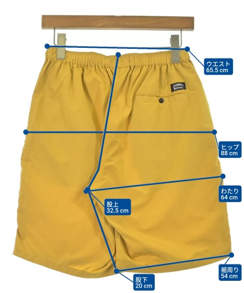 OUTDOOR products（アウトドアプロダクツ）ショートパンツ 黄 サイズ:M メンズ/2200681689107