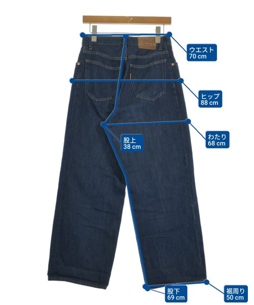 OUTDOOR products（アウトドアプロダクツ）デニムパンツ 青 サイズ:S レディース/2200690065046