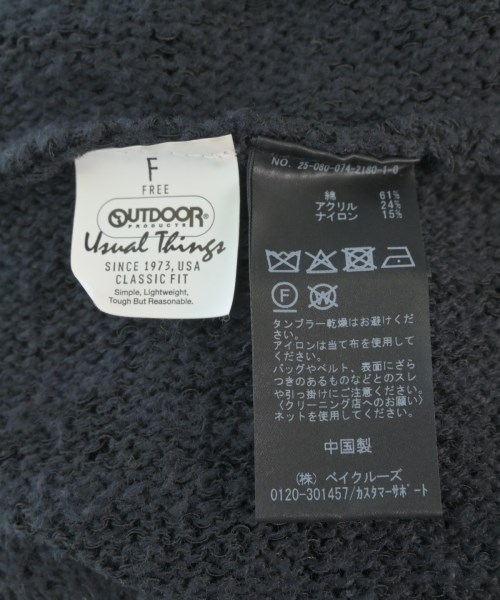 OUTDOOR products（アウトドアプロダクツ）ニット・セーター 紺 サイズ:F レディース/2200692722183