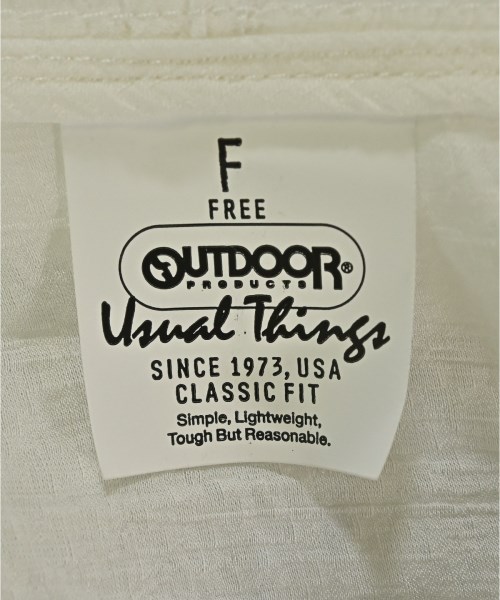OUTDOOR products（アウトドアプロダクツ）ブラウス 白 サイズ:F レディース/2200715228203