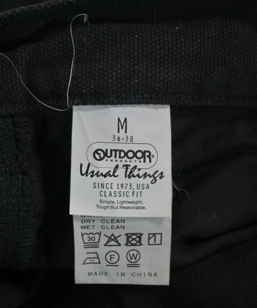 OUTDOOR products（アウトドアプロダクツ）デニムパンツ 黒 サイズ:M レディース/2200706050028