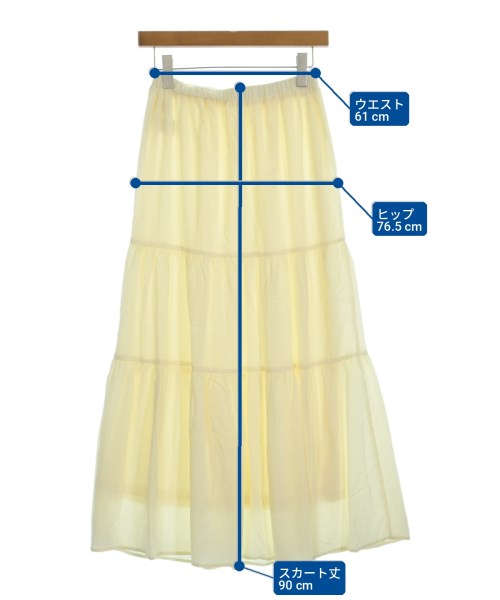 OUTDOOR products（アウトドアプロダクツ）ロング・マキシ丈スカート 白 サイズ:F レディース/2200707671277
