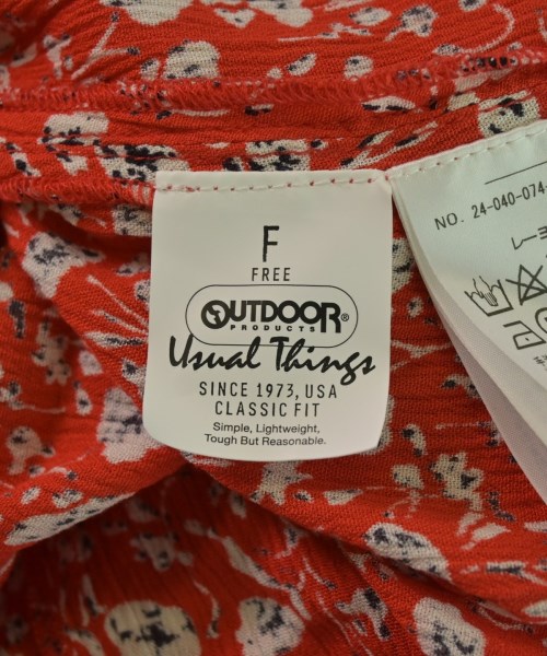 OUTDOOR products（アウトドアプロダクツ）シャツワンピース その他（柄物・カラフル） サイズ:F レディース/2200660615103