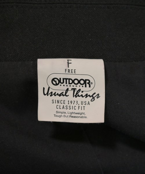 OUTDOOR products（アウトドアプロダクツ）テーラードジャケット 黒 サイズ:F レディース/2200734673015