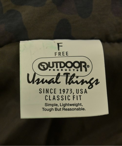 OUTDOOR products（アウトドアプロダクツ）ステンカラーコート 茶 サイズ:F レディース/2200718958015