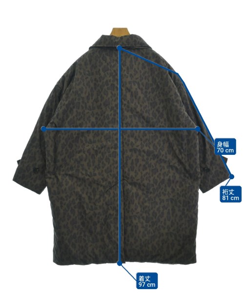 OUTDOOR products（アウトドアプロダクツ）ステンカラーコート 茶 サイズ:F レディース/2200718958015