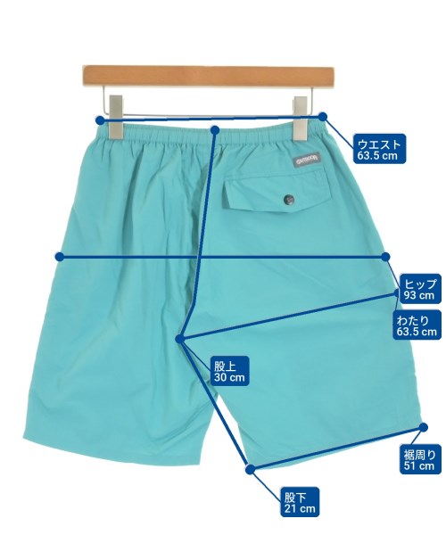 OUTDOOR products（アウトドアプロダクツ）ショートパンツ 緑 サイズ:S レディース/2200718245054