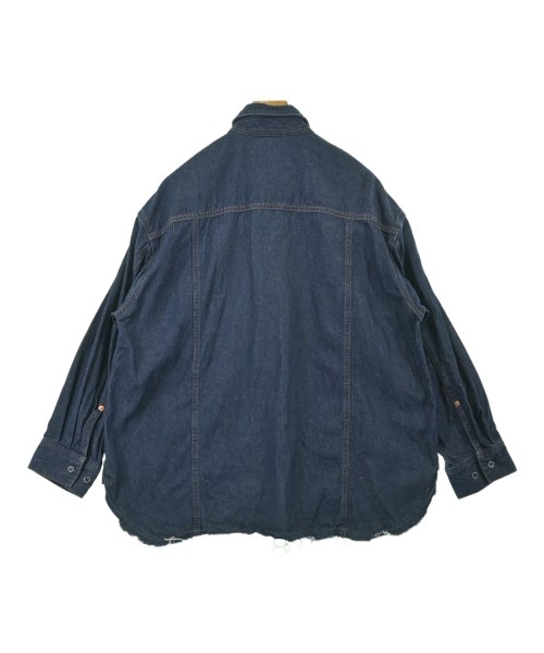 OUTDOOR products（アウトドアプロダクツ）ブラウス 紺 サイズ:F レディース/2200678531044