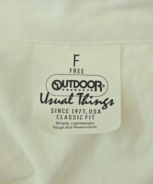 OUTDOOR products（アウトドアプロダクツ）ブラウス 白 サイズ:F レディース/2200678531051