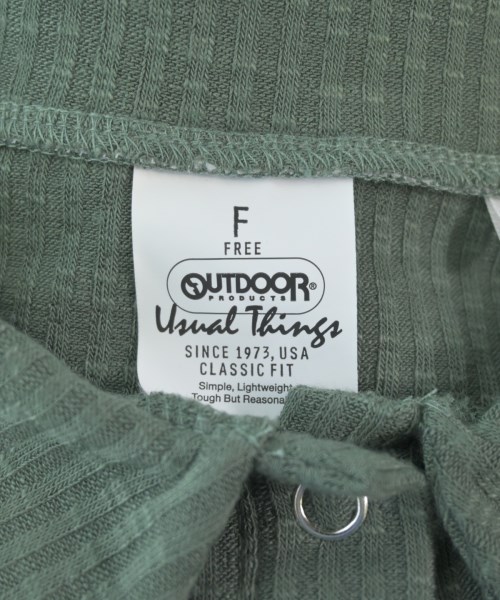 OUTDOOR products（アウトドアプロダクツ）Tシャツ・カットソー 緑 サイズ:F レディース/2200686308058