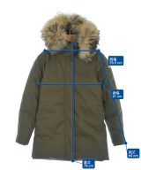 PYRENEX（ピレネックス）ダウンコート カーキ サイズ:36(S位) レディース/2200631348023