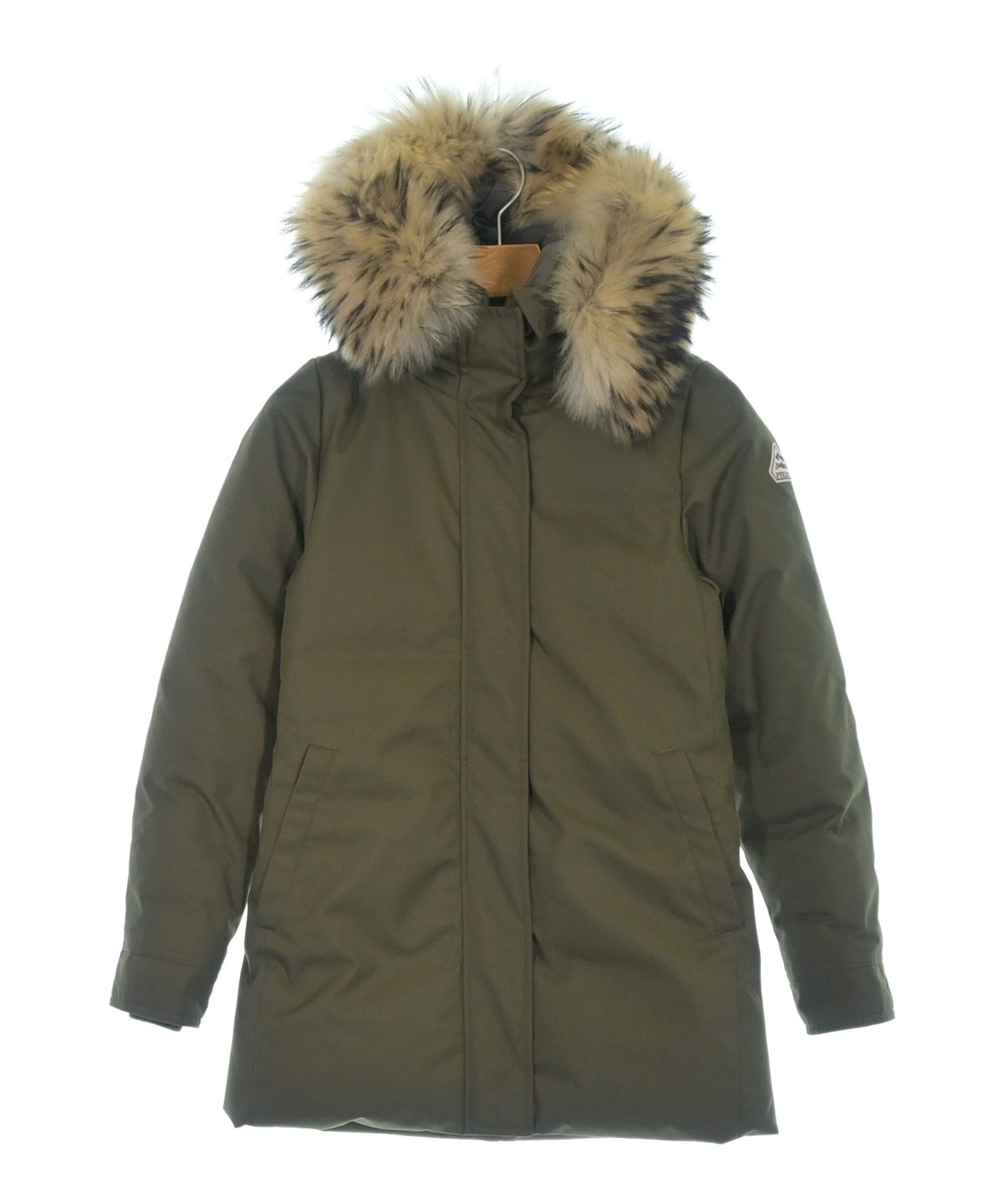 Pyrenex ダウンコート カーキ　36 PYRENEX（ピレネックス）ダウンコート カーキ サイズ:36(S位