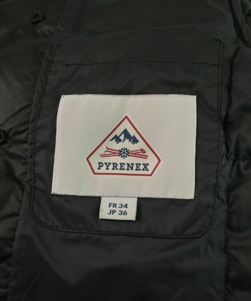 PYRENEX（ピレネックス）ダウンジャケット/ダウンベスト 黒 サイズ:36(XS位) レディース/2200636294011
