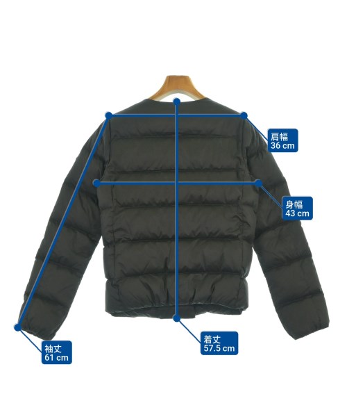 PYRENEX（ピレネックス）ダウンジャケット/ダウンベスト 黒 サイズ:36(XS位) レディース/2200636294011