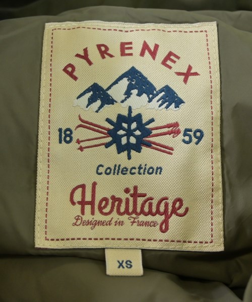 PYRENEX（ピレネックス）ダウンジャケット/ダウンベスト カーキ サイズ:XS メンズ/2200637774062