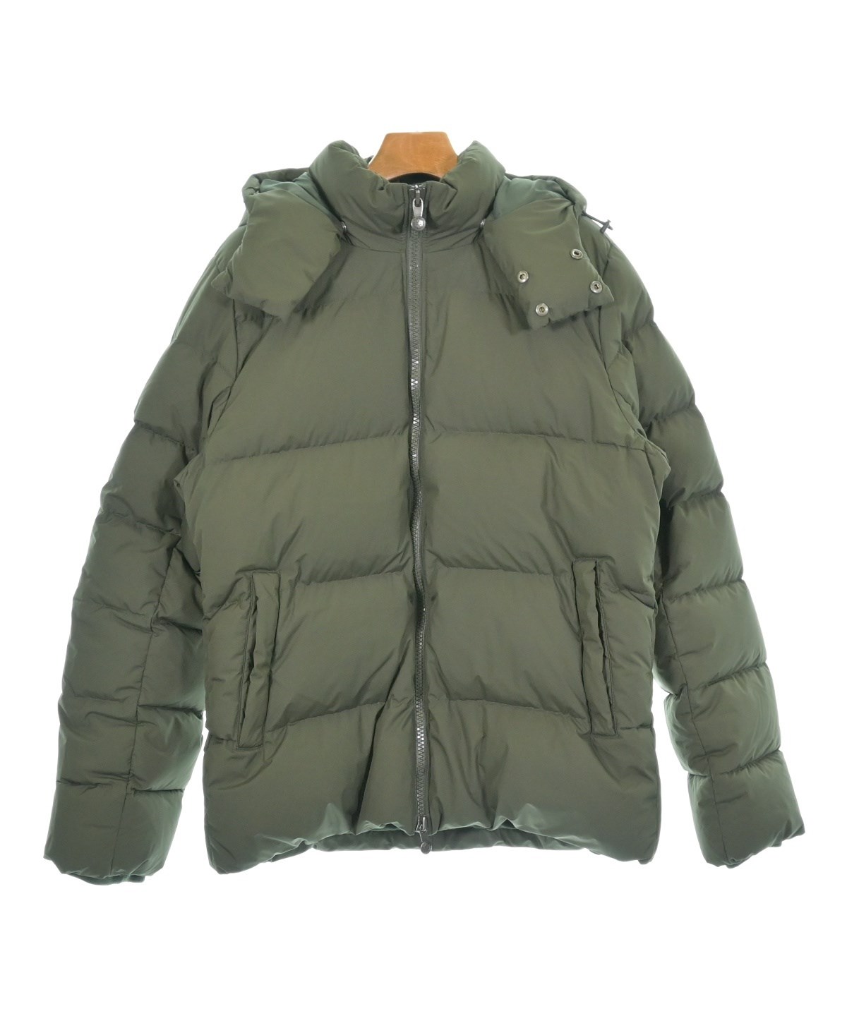 お値下げ！　  カーキ色ダウンベスト Mサイズ PYRENEX（ピレネックス）ダウンジャケット/ダウンベスト カーキ サイズ