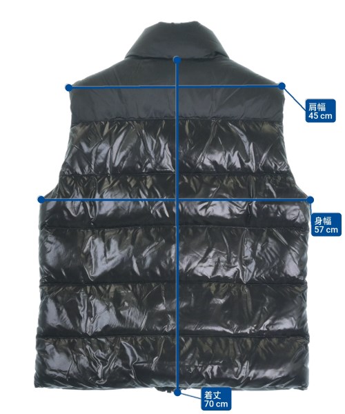 PYRENEX（ピレネックス）ダウンジャケット/ダウンベスト 黒 サイズ:L メンズ/2200643865013