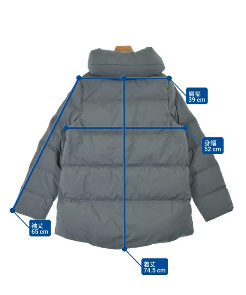 PYRENEX（ピレネックス）ダウンジャケット/ダウンベスト グレー サイズ:38(M位) レディース/2200644746939