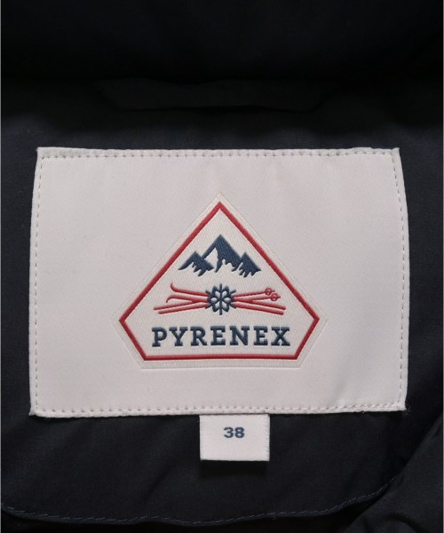 PYRENEX（ピレネックス）ダウンジャケット/ダウンベスト 紺 サイズ:38(S位) レディース/2200613688017