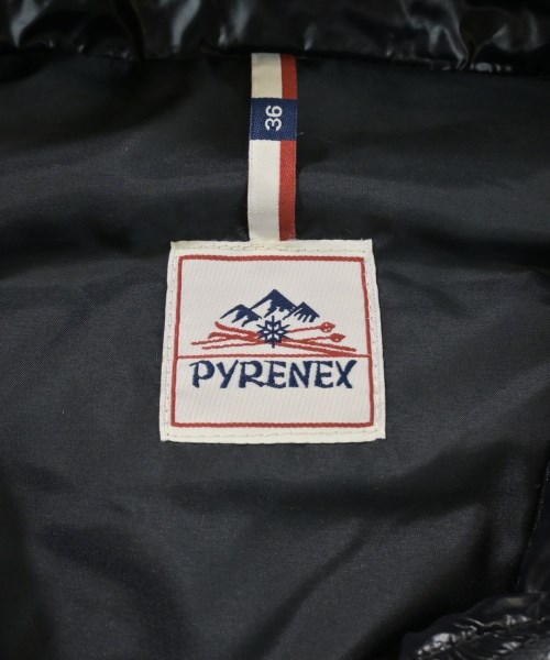 PYRENEX（ピレネックス）ダウンジャケット/ダウンベスト 黒 サイズ:36(S位) レディース/2200632198016