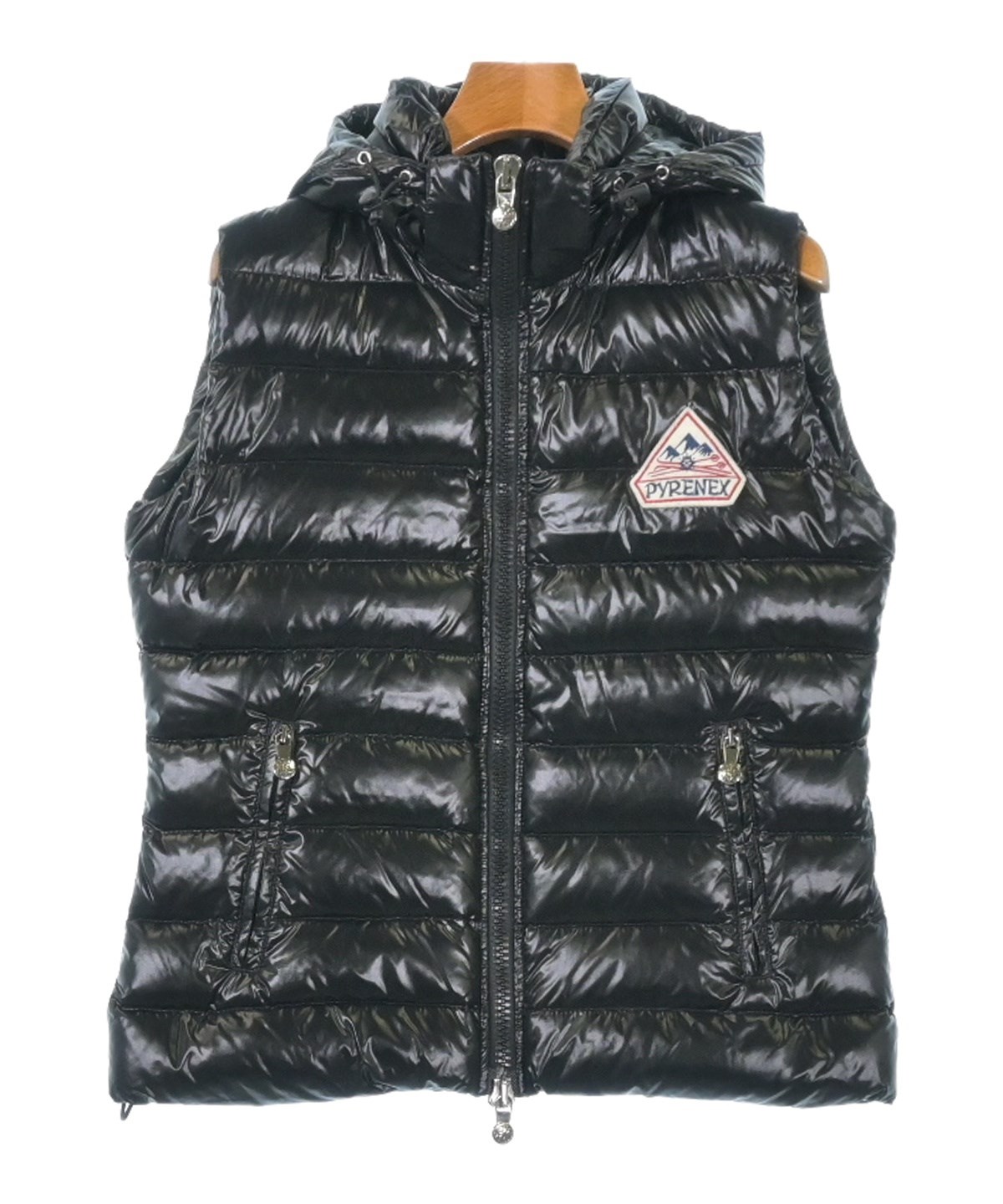 PYRENEX（ピレネックス）ダウンジャケット/ダウンベスト 黒 サイズ:36