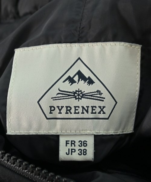 PYRENEX（ピレネックス）ダウンコート 黒 サイズ:38(S位) レディース/2200619451011