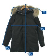 PYRENEX（ピレネックス）ダウンコート 黒 サイズ:38(S位) レディース/2200619451011