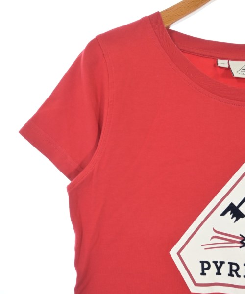 PYRENEX（ピレネックス）Tシャツ・カットソー 赤 サイズ:38(M位) レディース/2200614213034