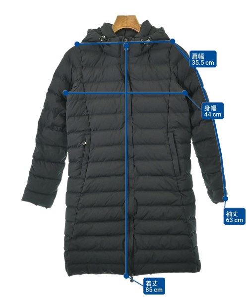 PYRENEX（ピレネックス）ダウンコート 黒 サイズ:34(XS位) レディース/2200695093075