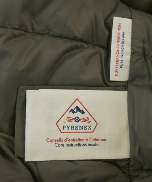 PYRENEX（ピレネックス）ダウンジャケット/ダウンベスト カーキ サイズ:-(M位) レディース/2200659181039