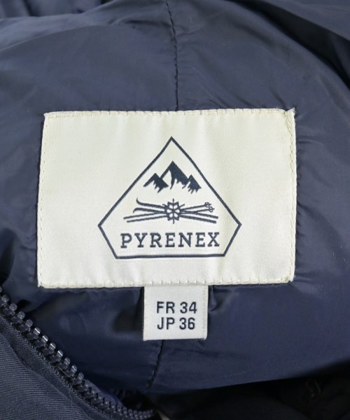 PYRENEX（ピレネックス）ダウンコート 紺 サイズ:36(XS位) レディース/2200724781041