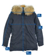 PYRENEX（ピレネックス）ダウンコート 紺 サイズ:36(XS位) レディース/2200724781041