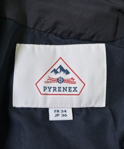 PYRENEX（ピレネックス）ダウンコート 紺 サイズ:34(XS位) レディース/2200680201010
