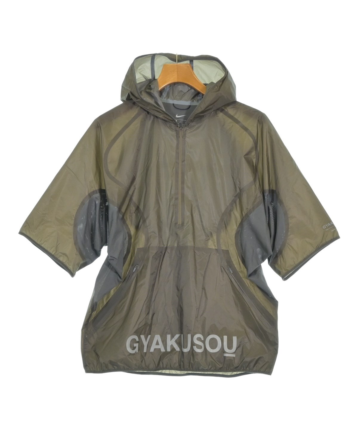 GYAKUSOU（ギャクソウ）マウンテンパーカー カーキ サイズ:L メンズ