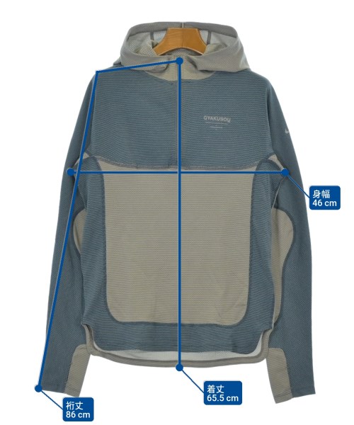 GYAKUSOU（ギャクソウ）パーカー グレー サイズ:S レディース/2200633209070