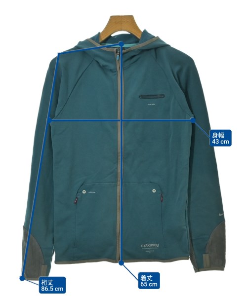 GYAKUSOU（ギャクソウ）パーカー 青 サイズ:S メンズ/2200679080039