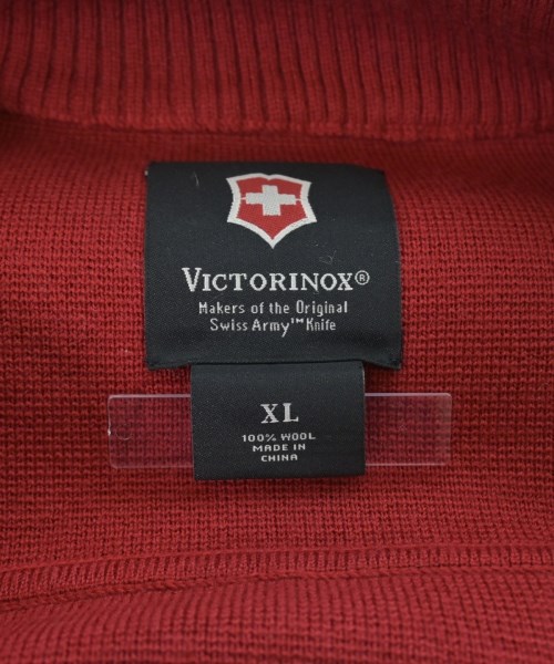 VICTORINOX（ヴィクトリノックス）カーディガン 赤 サイズ:XL メンズ/2200658863929